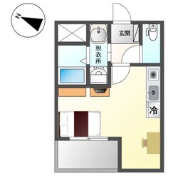 阿波座駅 徒歩3分 3階の物件間取画像